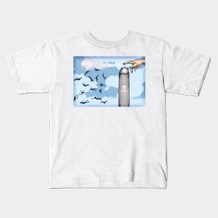 Spraying Kids T-Shirt